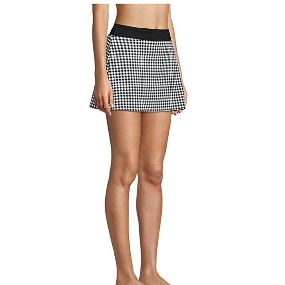 NWT Lands' End Women's Mini Swim Skirt Bottom w/Panty Liner Size 6L $80 Y147 - Picture 2 of 5